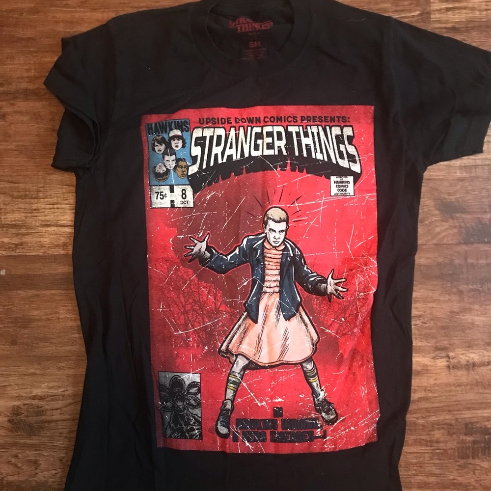 Stranger Things graphic tee, women’s size small